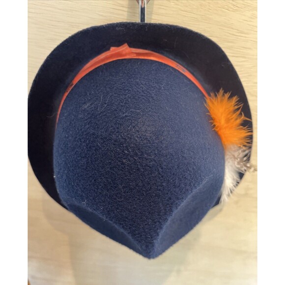 Samuel Adams Octoberfest Beer  Blue Feathered Alpine Fedora Hat - Picture 2 of 6